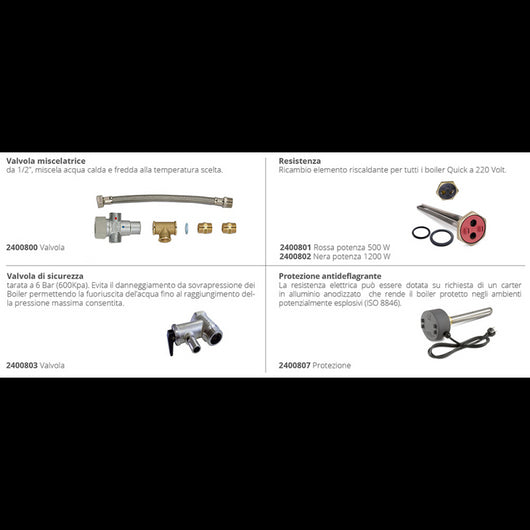 BOILER BX 15 LT CON SCAMBIATORE