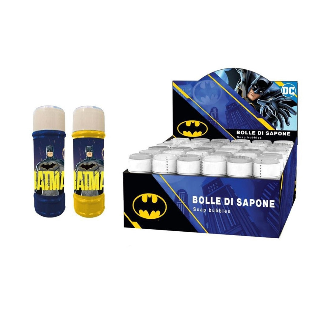Trade Shop - Bolle Di Sapone Confezione Da 36 Pz Flaconi 60 Ml Batman Per Feste Gioco Bambini 959195 -