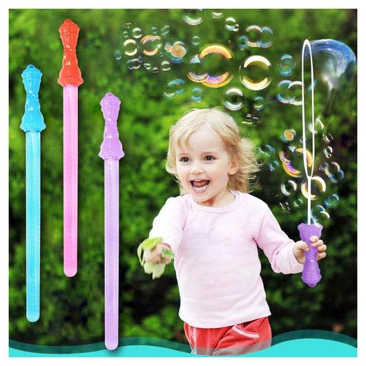 Trade Shop - Bolle Di Sapone Giganti Bubble Wand Giocattolo Per Bambini 60cm Gadget Feste -