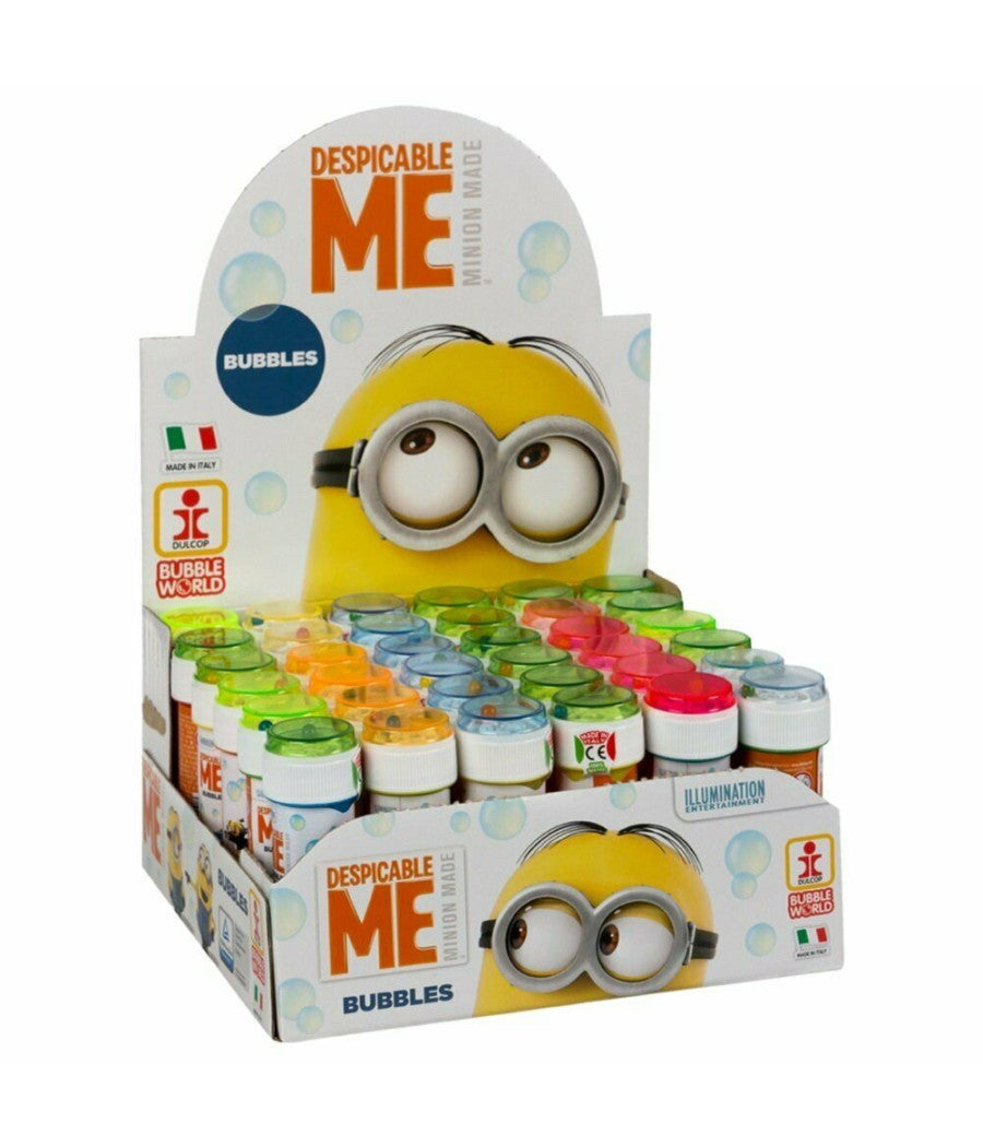 Bolle Di Sapone Minions Confezione 36 Pz Flacone 60 Ml Gadget Party         