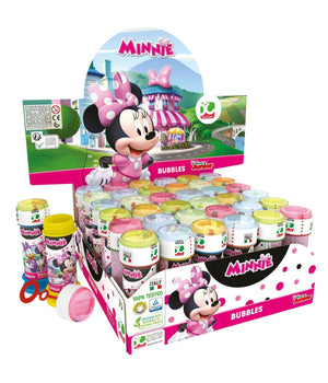 Bolle Di Sapone Minnie Confezione 36 Pz Flacone 60 Ml Gadget Party         