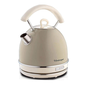 Bollitore elettrico 1,7L - Infusi, tè e tisane - Autospegnimento - 2000W - Acciaio Inox - Beige