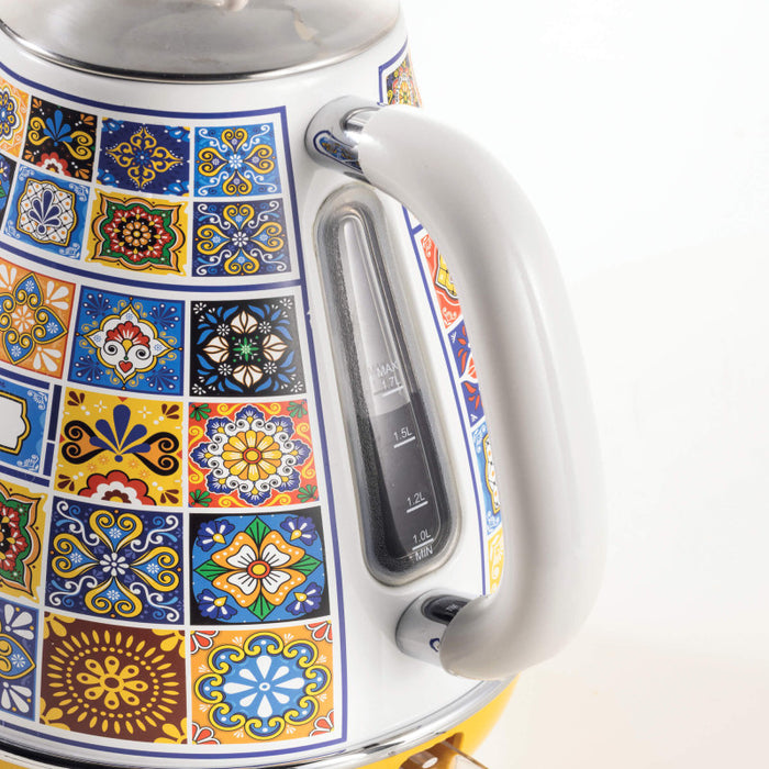 Bollitore elettrico 1,7L - Infusi, tè, tisane - Base cordless - Autospegnimento