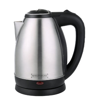 Bollitore Elettrico In Acciaio Inox 1,8lt 2200w Acqua Calda Bollilatte Silver         