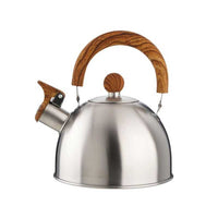 Bollitore Inox Fischio Manico Legno L.1,5 Eva