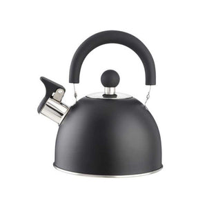 Bollitore Inox Fischio Nero Satinato L.1,5 Eva