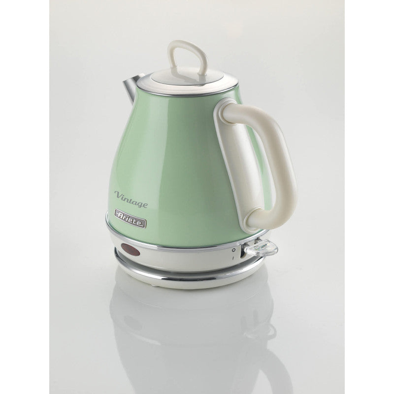 Bollitore Vintage 1L - Autospegnimento, Acciaio Inox, 1600W - Verde