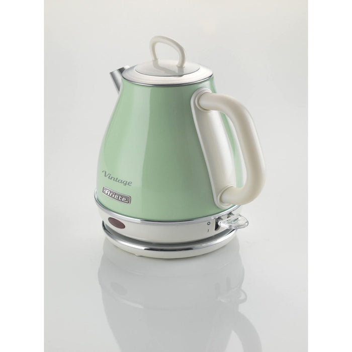 Bollitore Vintage 1L - Autospegnimento, Acciaio Inox, 1600W - Verde