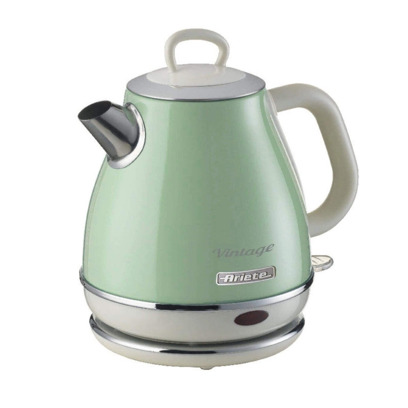 Bollitore Vintage 1L - Autospegnimento, Acciaio Inox, 1600W - Verde