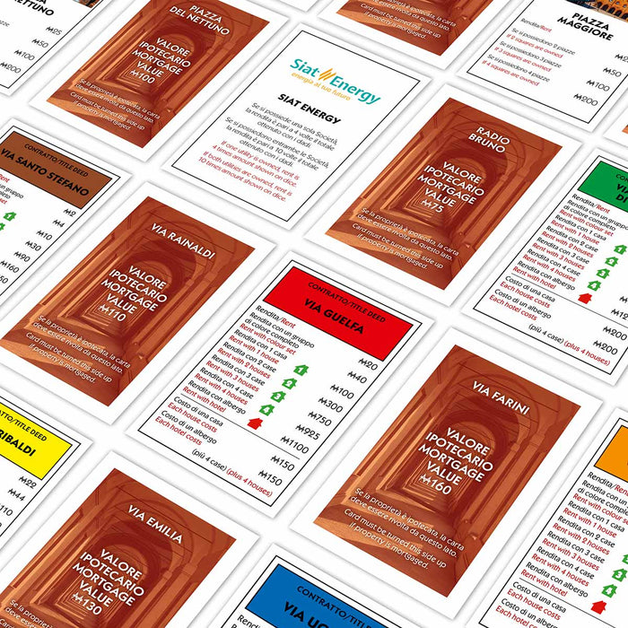 Monopoly edizione Bologna Gioco da Tavolo, Edizione Italiana, Gioco per Famiglie, da 8 in su