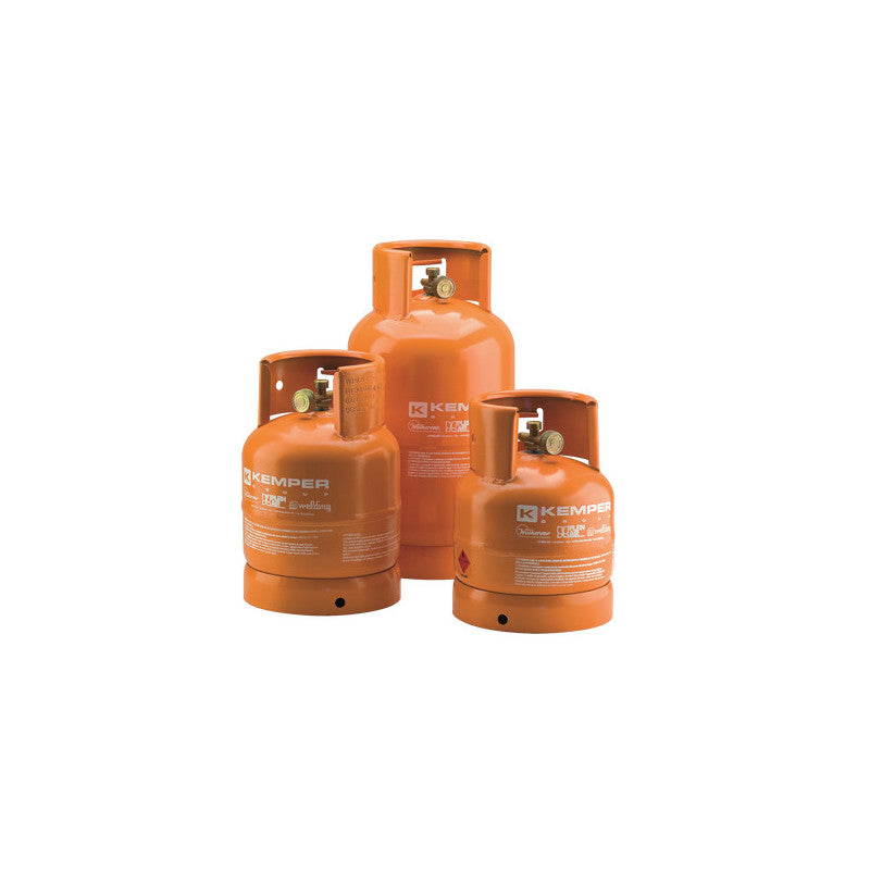 Bombola gas vuota 2 kg – per uso professionale – Kemper