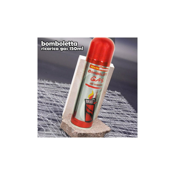 Trade Shop - Bomboletta Ricarica Gas Universale Per Accendini 150ml Apparecchiature A Gas -