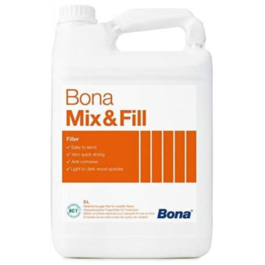LT5 di Bona MIX&FILL - stucco all'acqua professionale per parquet