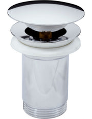 Pop-up per lavabo e lavabo in ottone cromato 6,5 cm