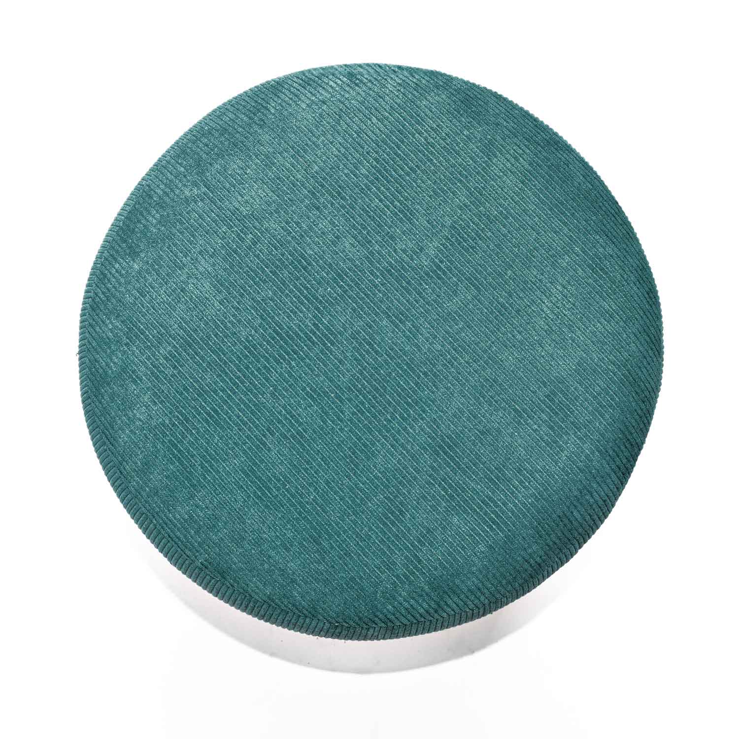BONN VELVET - Pouf piccolo tondo in velluto a coste