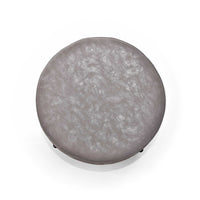 BONN LETHERETTE - Pouf piccolo tondo in letherette