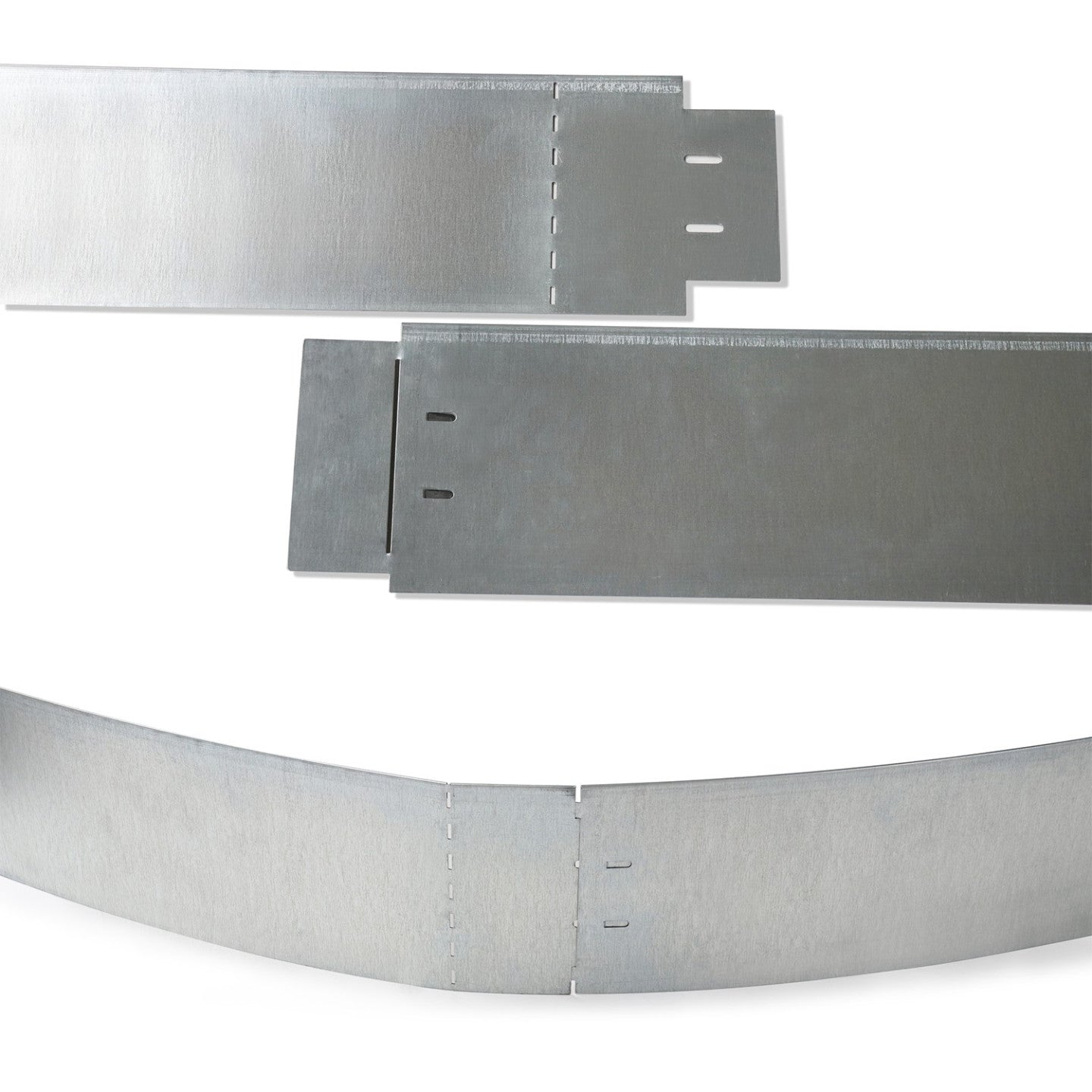 IDMarket - Bordature per prato in acciaio x 5 pz