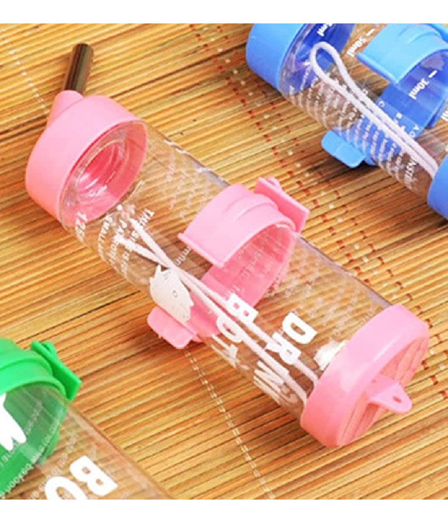 Borraccia Criceti Piccoli Animali 125ml Acciaio Plastica Design Sfera Antigoccia         