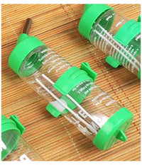 Borraccia Criceti Piccoli Animali 125ml Acciaio Plastica Design Sfera Antigoccia         