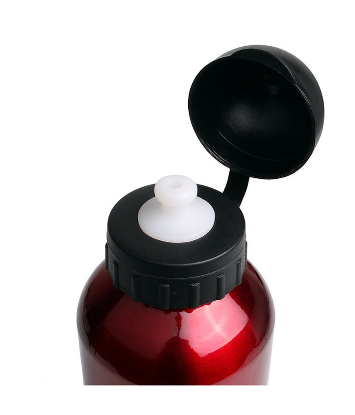 Borraccia In Alluminio Con Beccuccio Retraibile Tappo Antipolvere 500 Ml Xc-2505         