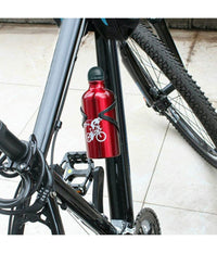 Borraccia In Alluminio Con Beccuccio Retraibile Tappo Antipolvere 500 Ml Xc-2505         