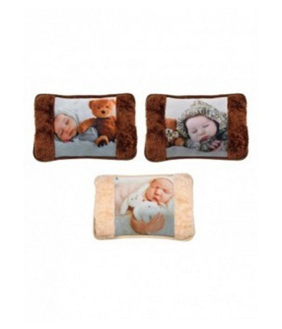 Borsa Acqua Calda Elettrica Con Bambino Scaldino Scalda Mani In Tessuto 3965440         