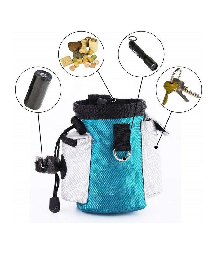 Borsa Addestramento Portapremio Snack Erogazione Bustine 14 X 18 X 8.5 Cm Cane         