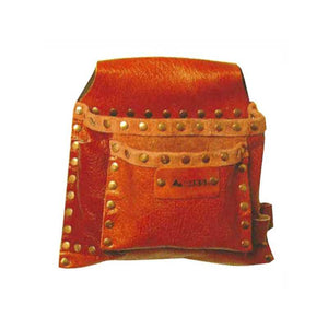 Borsa Carpentiere 2T Cuoio Borchie Mass