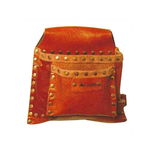 Borsa Carpentiere 2T Cuoio Borchie Mass