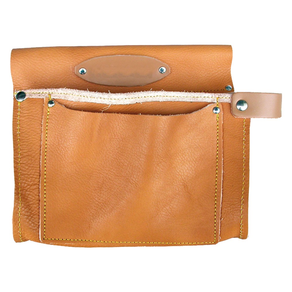 'BORSA CARPENTIERE CUOIO/FIORE 2 tasche'