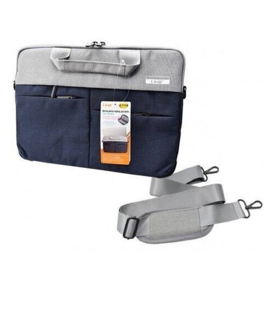 Borsa Custodia Porta Computer Laptop Pc Notebook Portatile 13-14â€³ Tracolla L1314         