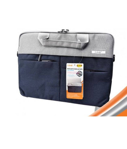 Borsa Custodia Porta Computer Laptop Pc Notebook Portatile 13-14â€³ Tracolla L1314         
