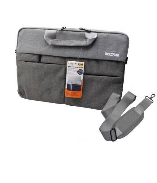 Borsa Custodia Porta Computer Pc Notebook Portatile Fino 15,4â€³ Con Tracolla L1540         