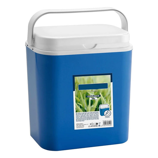 Trade Shop - Borsa Frigo Passivo Portatile Blu 18 Lt Isolata Per Campeggio Viaggio Picnic 860126 -