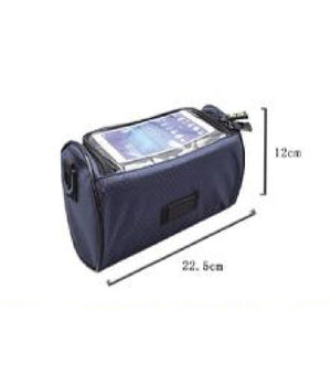 Borsa Manubrio Bicicletta Bici Tasca Touch Navigatore Smartphone Tracolla Zx-9423         