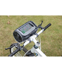 Borsa Manubrio Bicicletta Bici Tasca Touch Navigatore Smartphone Tracolla Zx-9423         