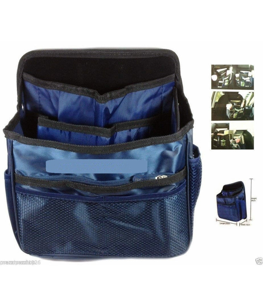 Borsa Organizer Portaoggetti Porta Oggetti Per Auto Retro Sedile Poggiatesta Suv         