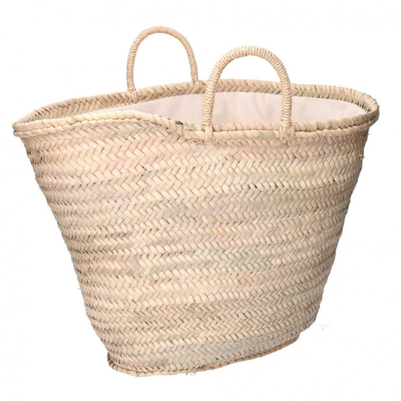 Borsa paglia naturale cm 50x30h35/44