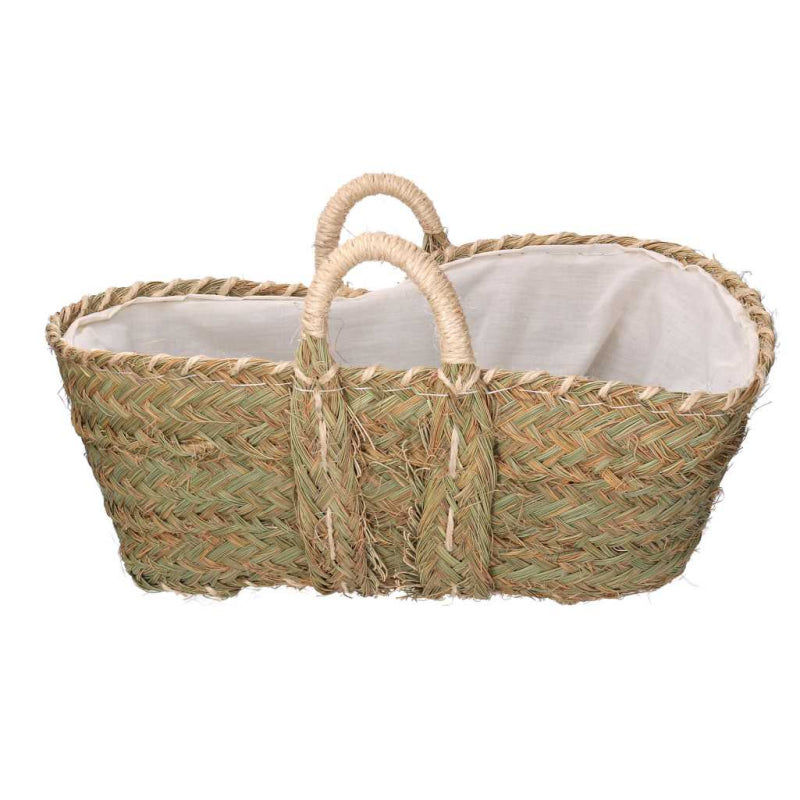 Borsa paglia naturale cm 55x30h20/30
