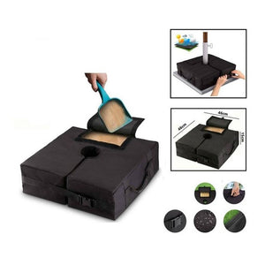 Trade Shop - Borsa Per Base Ombrellone Da Giardino Staccabile Quadrato Ampia Apertura Maniglie 020682 -        