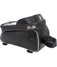 Borsa Per Manubrio Telaio Anteriore Per Bici Mountain Bike 20,5x8,2x8,2x10,3x3cm         