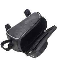 Borsa Per Manubrio Telaio Anteriore Per Bici Mountain Bike 20,5x8,2x8,2x10,3x3cm         