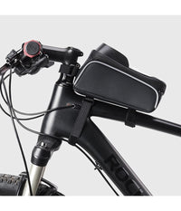 Borsa Per Manubrio Telaio Anteriore Per Bici Mountain Bike 20,5x8,2x8,2x10,3x3cm         