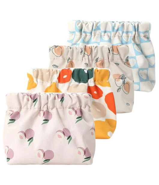 Borsa Per Trucco Cosmetici Tascabile Donne Toilette Decorata Viaggio Campeggio         