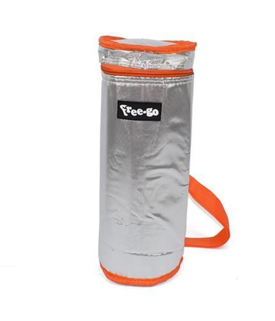 Borsa Porta Bottiglia Frio Termico Metallizzato 2 Litri Per Sport Mare Viaggi         