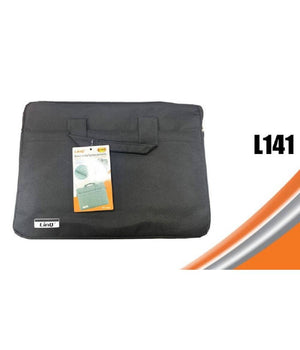 Borsa Porta Laptop Portatile Per Notebook Fino A 14" Pollici Doppia Cerniera L141         