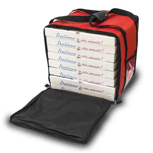 Borsa Termica Porta Pizze Torte e Gelati con Occhiello Pizza da Asporto 8/10 Scatole Safemi