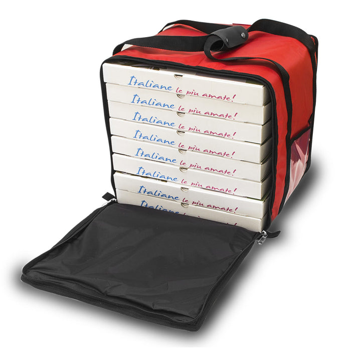 Borsa Termica Porta Pizze Torte e Gelati con Occhiello Pizza da Asporto 8/10 Scatole Safemi