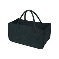Borsa portalegna Vigor, in feltro nero 46l, 51x33 cm