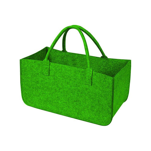 Borsa portalegna Vigor, in feltro verde 46l, 51x33 cm